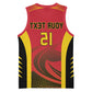 Afro Basketball Custom Angola Basketball Jersey Go Champions - African Pride