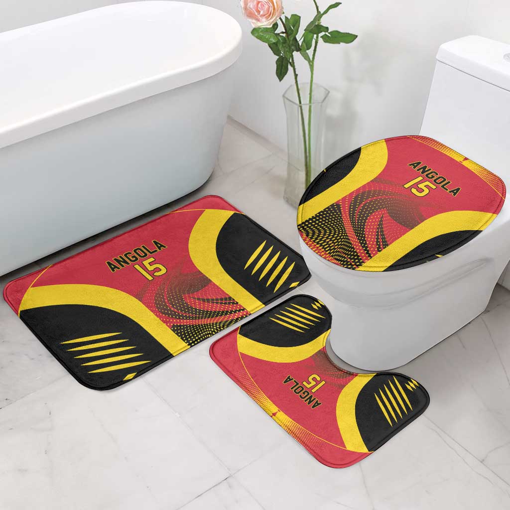 Angola Basketball Custom Bathroom Set Go Champions