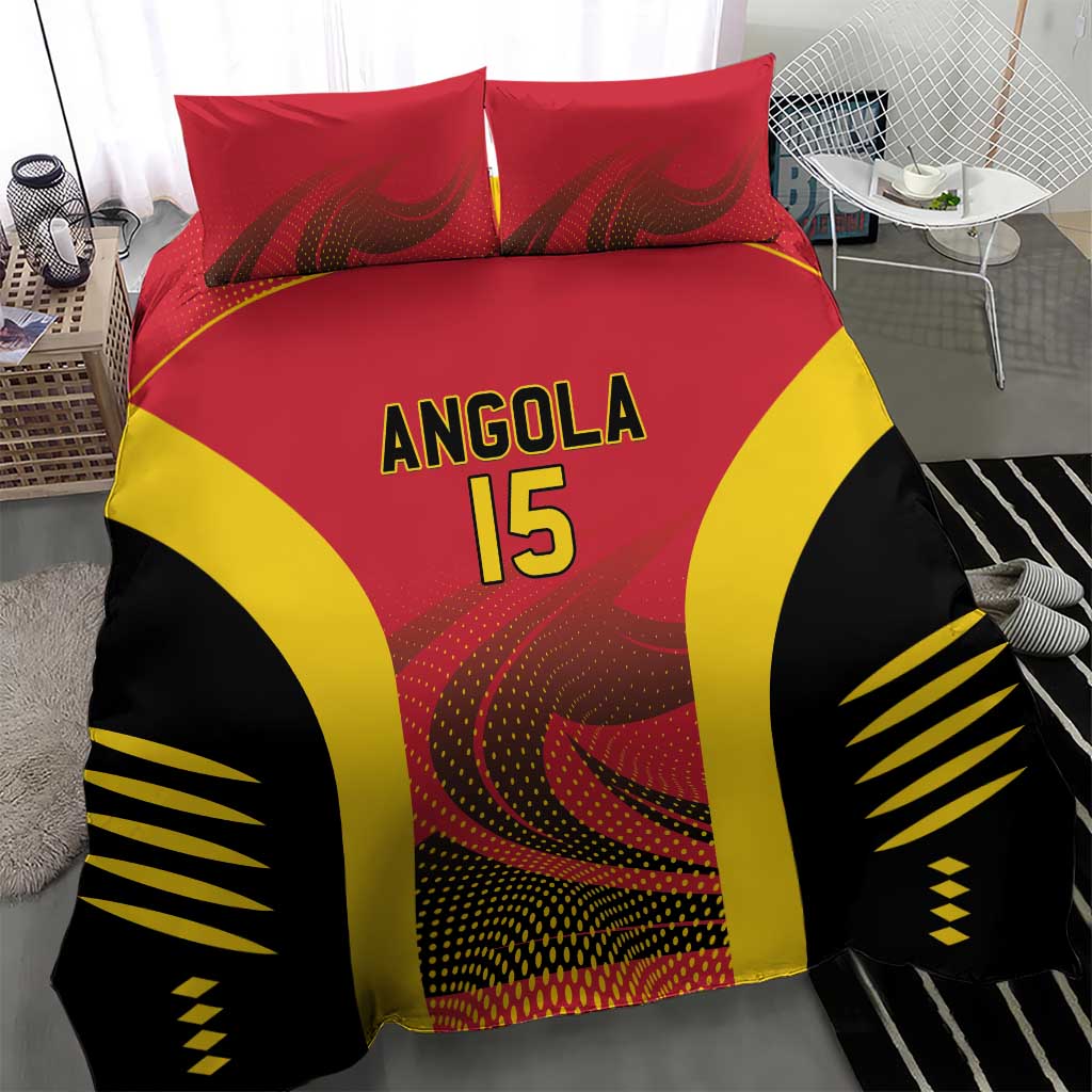 Afro Basketball Custom Angola Bedding Set Go Champions - African Pride