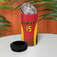Afro Basketball Custom Angola 4 in 1 Can Cooler Tumbler Go Champions - African Pride