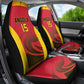 Afro Basketball Custom Angola Car Seat Cover Go Champions - African Pride