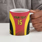 Angola Basketball Custom Ceramic Mug Go Champions