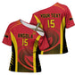 Angola Basketball Custom Cross Shoulder Shirt Go Champions