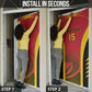 Angola Basketball Custom Door Cover Go Champions