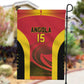 Afro Basketball Custom Angola Garden Flag Go Champions - African Pride