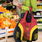 Afro Basketball Custom Angola Grocery Bag Go Champions - African Pride