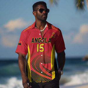 Afro Basketball Custom Angola Hawaiian Shirt Go Champions - African Pride