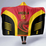 Afro Basketball Custom Angola Hooded Blanket Go Champions - African Pride