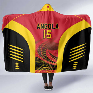 Afro Basketball Custom Angola Hooded Blanket Go Champions - African Pride