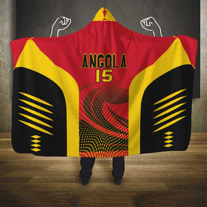 Afro Basketball Custom Angola Hooded Blanket Go Champions - African Pride