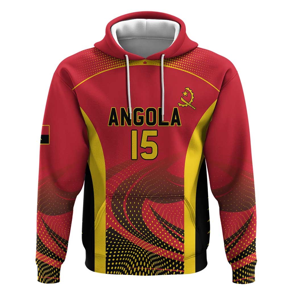 Afro Basketball Custom Angola Hoodie Go Champions - African Pride
