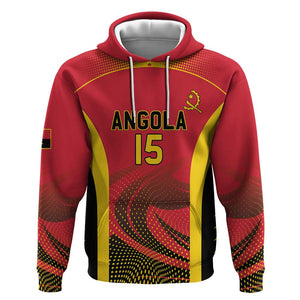 Afro Basketball Custom Angola Hoodie Go Champions - African Pride