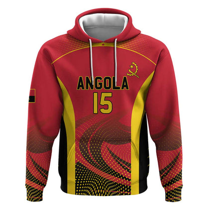 Afro Basketball Custom Angola Hoodie Go Champions - African Pride