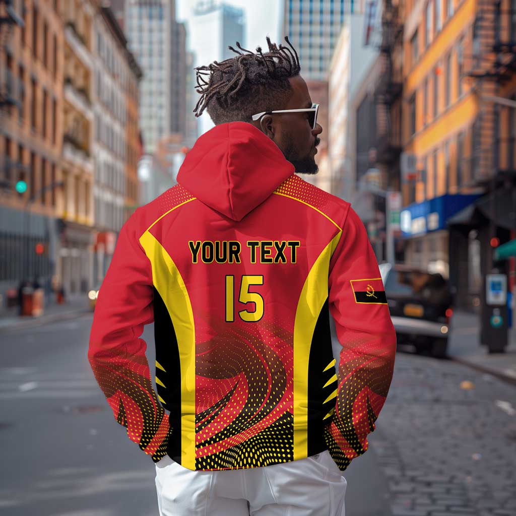 Afro Basketball Custom Angola Hoodie Go Champions - African Pride