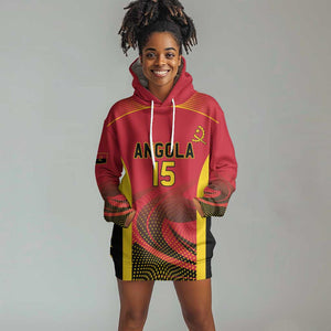 Afro Basketball Custom Angola Hoodie Dress Go Champions - African Pride