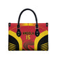 Angola Basketball Custom Leather Bag Go Champions