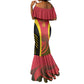Afro Basketball Custom Angola Mermaid Dress Go Champions - African Pride