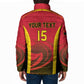 Angola Basketball Custom Padded Jacket Go Champions
