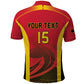 Afro Basketball Custom Angola Polo Shirt Go Champions - African Pride