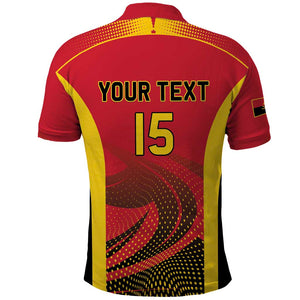 Afro Basketball Custom Angola Polo Shirt Go Champions - African Pride