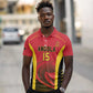 Afro Basketball Custom Angola Polo Shirt Go Champions - African Pride