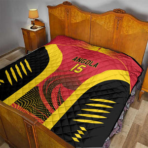 Afro Basketball Custom Angola Quilt Go Champions - African Pride