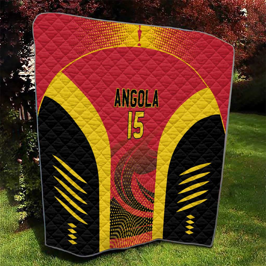 Afro Basketball Custom Angola Quilt Go Champions - African Pride