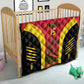 Afro Basketball Custom Angola Quilt Go Champions - African Pride