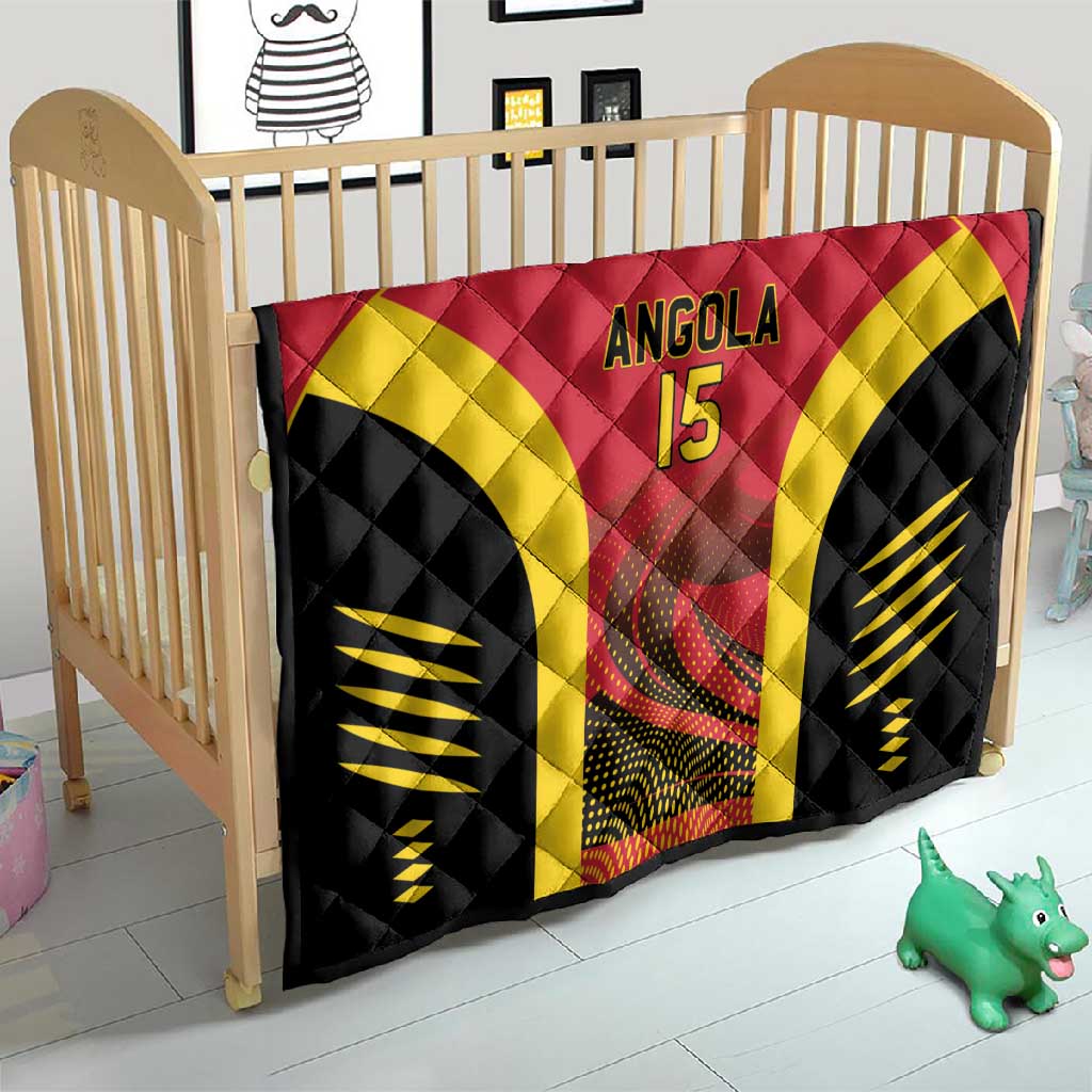 Afro Basketball Custom Angola Quilt Go Champions - African Pride