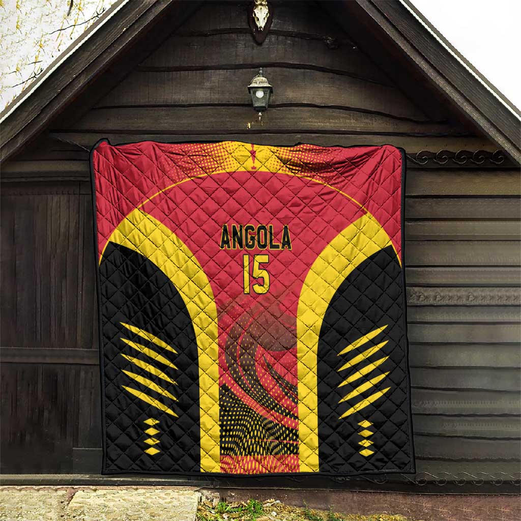 Afro Basketball Custom Angola Quilt Go Champions - African Pride
