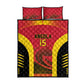 Afro Basketball Custom Angola Quilt Bed Set Go Champions - African Pride