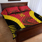 Afro Basketball Custom Angola Quilt Bed Set Go Champions - African Pride
