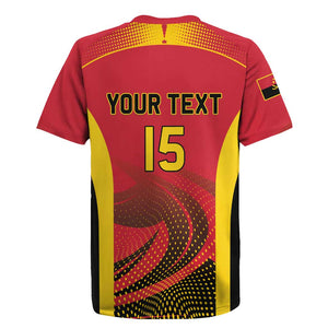 Afro Basketball Custom Angola Rugby Jersey Go Champions - African Pride