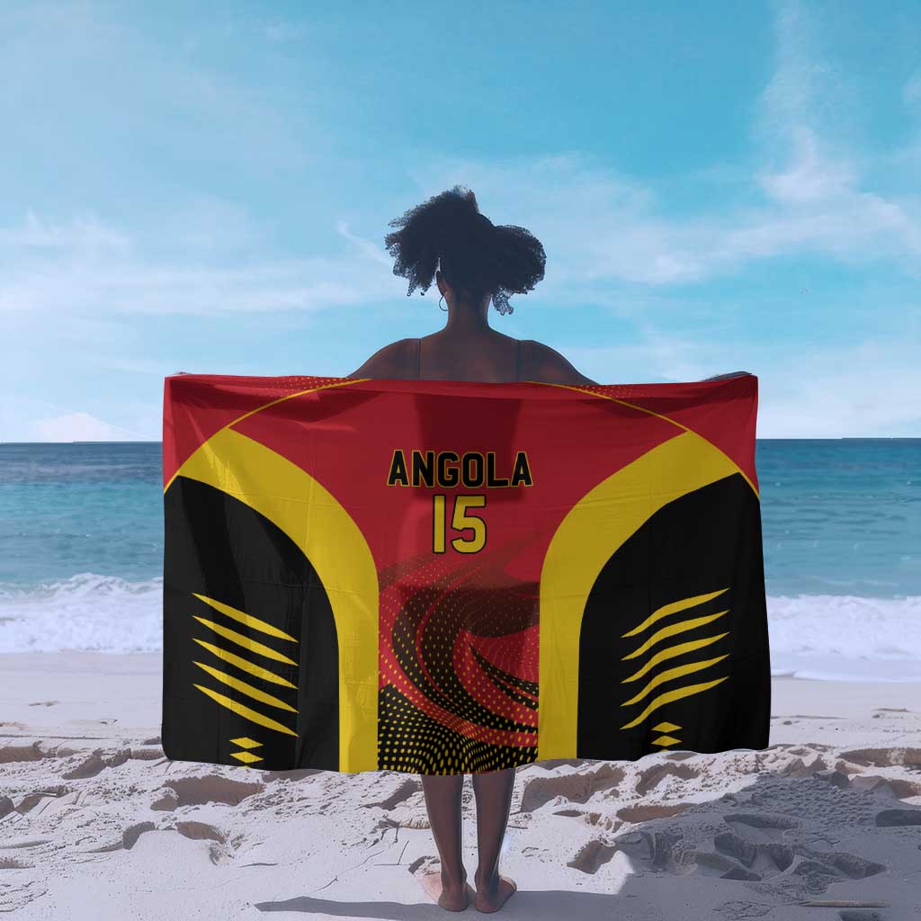 Afro Basketball Custom Angola Sarong Go Champions - African Pride