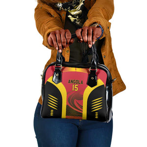 Afro Basketball Custom Angola Shoulder Handbag Go Champions - African Pride