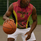 Afro Basketball Custom Angola Sleeveless Hoodie Go Champions - African Pride