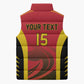 Angola Basketball Custom Sleeveless Puffer Jacket Go Champions