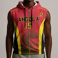 Afro Basketball Custom Angola Sleeveless Zip Hoodie Go Champions - African Pride