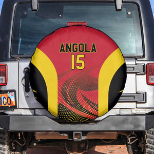 Afro Basketball Custom Angola Spare Tire Cover Go Champions - African Pride