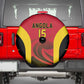 Afro Basketball Custom Angola Spare Tire Cover Go Champions - African Pride
