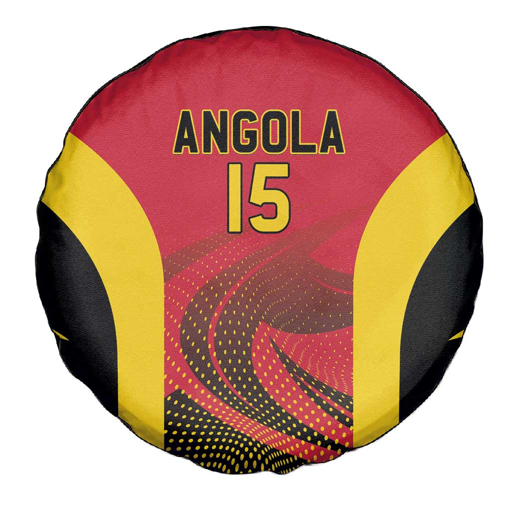 Afro Basketball Custom Angola Spare Tire Cover Go Champions - African Pride