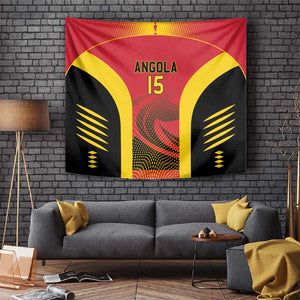Afro Basketball Custom Angola Tapestry Go Champions - African Pride