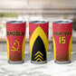 Afro Basketball Custom Angola Tumbler Cup Go Champions - African Pride