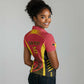 Afro Basketball Custom Angola Women Polo Shirt Go Champions - African Pride