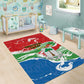 Equatorial Guinea Area Rug Happy Independence Day - African Pride