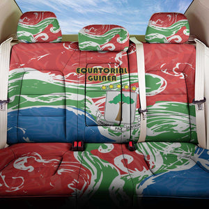Equatorial Guinea Back Car Seat Cover Happy Independence Day - African Pride