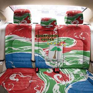 Equatorial Guinea Back Car Seat Cover Happy Independence Day - African Pride