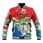Equatorial Guinea Personalized Baseball Jacket Happy Independence Day - African Pride