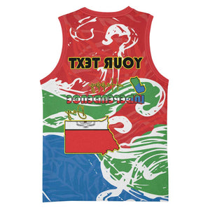 Equatorial Guinea Personalized Basketball Jersey Happy Independence Day - African Pride