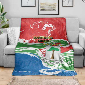 Equatorial Guinea Blanket Happy Independence Day - African Pride